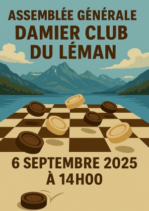 logo damier club du leman - dcl