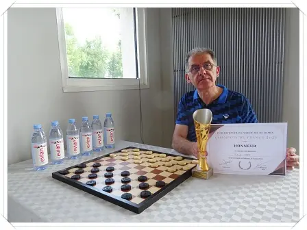 Championnat de France semi rapides de jeu de dames